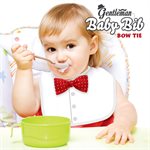 SERVIETTES POUR BÉBÉ-Nœud papillon